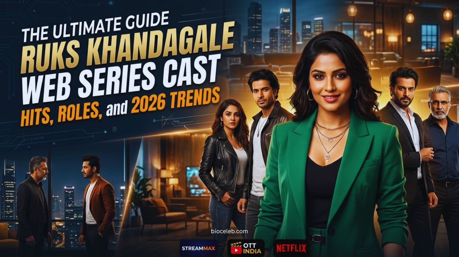 Ruks Khandagale web series cast lead actress Rukmini Khandagale official poster