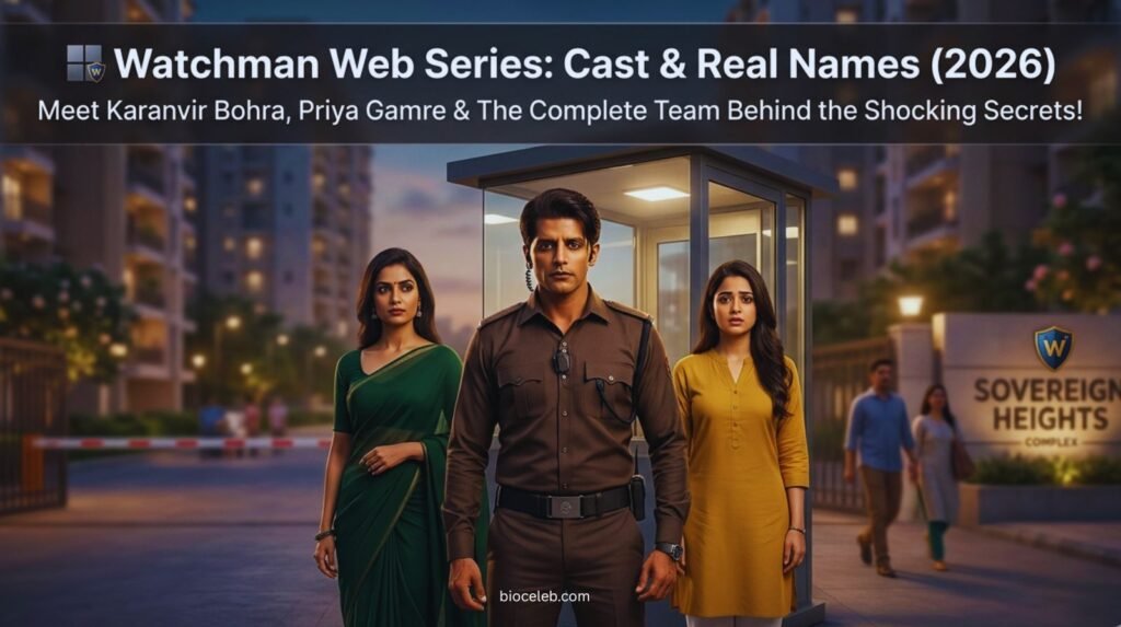 Watch Man Names Watchman Web Series Cast, Real Names, Story & Review (2026) - Bio Celeb