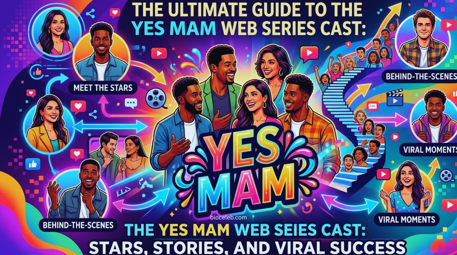 Yes Mam Web Series Cast 2026: Bharti Jha, Real Names & Full Actress List